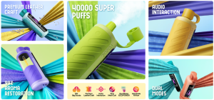 Vozol Gear 40K 5Mg Dl Disposable | فوزول جير شيشة | فيب مصر - Elkot Store Vozol Gear 40K 5Mg Dl