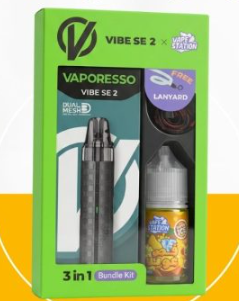 تجربة النكهة والتبخير مع فابريسو Vibe Se 2