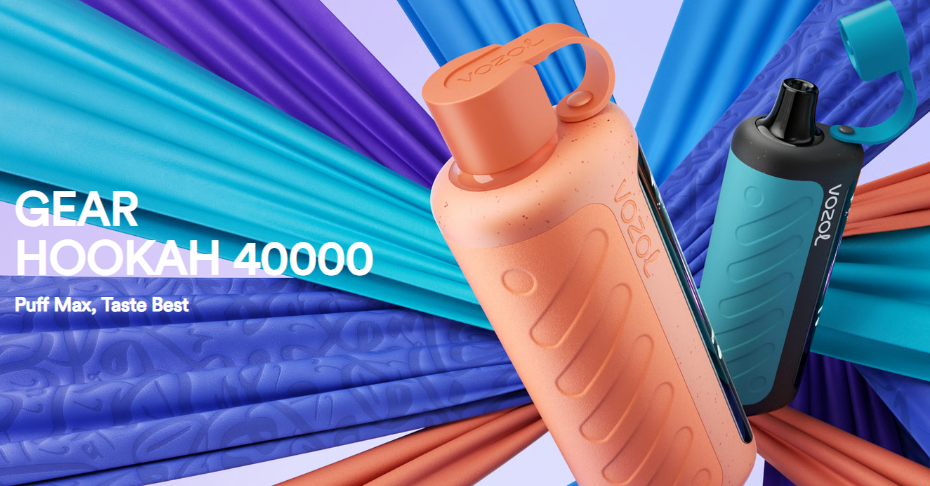 فوزول جير شيشة 40 الف بف | Vozol Gear 40K 5 Mg Dl | فيب مصر - Elkot Store سعر و مواصفات ديسبوسيبل فوزول جير شيشة 40 الف بف