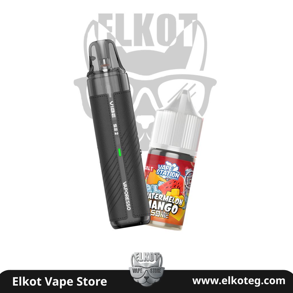 ارخص سعر بود : مراجعة لارخص انواع البود 2026 | فيب مصر - Elkot Store Vaporesso Vibe Se 2 + Vape Station Salt + Free Lanyard | فابريسو فايب Se 2